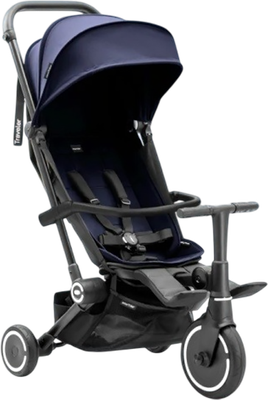 Трехколесный велосипед с ручкой Smart Trike Traveler. Midnight Blue / 5900804