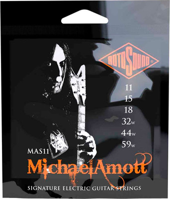 Струны для электрогитары Rotosound Michael Amott Signature