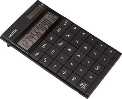 Калькулятор deVente Q-5B / 4031360 (черный)