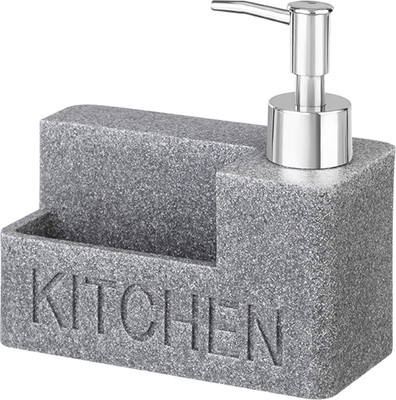 Дозатор для жидкого мыла Elan Gallery 240537 (песочный серый)