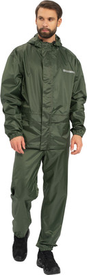 Костюм для охоты и рыбалки Huntsman ВВЗ Шторм Зеленый Таффета PVC20000мм (р.44-46/170, зеленый)
