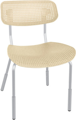 Стул детский Sheffilton SHT-S85PB-1 (бежевый/бежевый/хром лак)