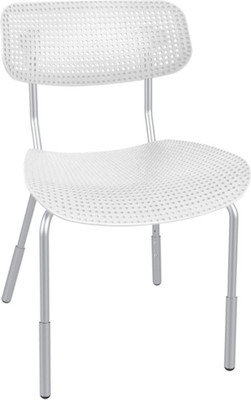 Стул детский Sheffilton SHT-S85PB-1 (белый/белый/хром лак)