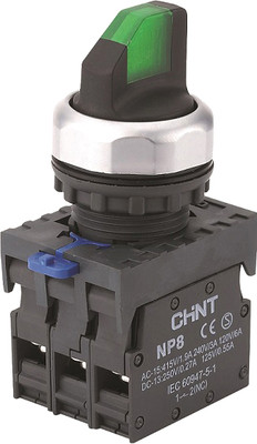Переключатель Chint NP8-11XD/313 AC110-230В(LED) / 667558