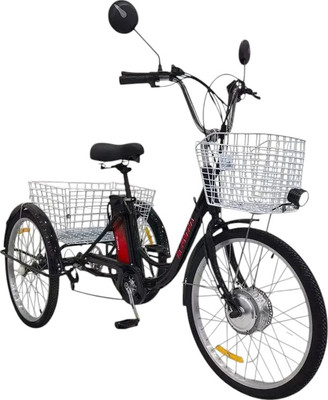 Электровелосипед AVM E-Alfa Trike 24 (черный)