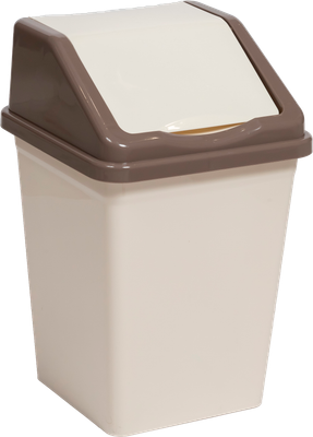 Мусорное ведро Bradex 941626 (16л, слоновая кость)