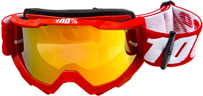 Мотоочки 100% Strata MX Replica 210-7800 (красный)