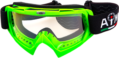 Мотоочки AiM 634-600 (зеленый)