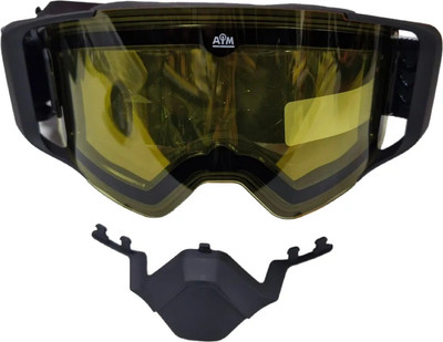 Мотоочки AiM Pro Accu Heated с магнитной линзой и подогревом 31-105 (черный матовый)