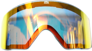 Линза для мотоочков AiM Магнитная с обогревом 190-003 (красный)