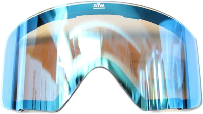 Линза для мотоочков AiM Магнитная с обогревом 190-004 (синий)