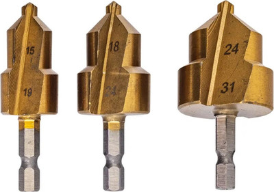 Набор сверл Vira 15x19/18x24/24x31мм / 551403