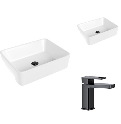 Умывальник со смесителем Lauter 21675 + Cascade 21СК655BS