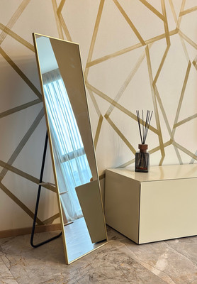 Зеркало Emze Напольное 37x115см в алюминиевой раме / DK.37.115.AUR (золото)