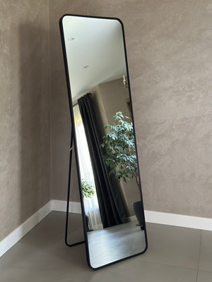 Зеркало Emze Floor напольное и настенное 45x150см в алюм. раме / DK0919.CHE (черный)