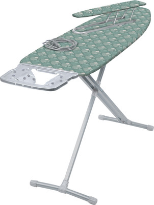 Гладильная доска Ника 10+ тефлон (НТ10+/17 с ракушками оливковый)