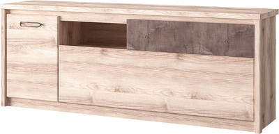 Тумба Anrex Jazz RTV 2D1SN (каштан найроби/оникс)