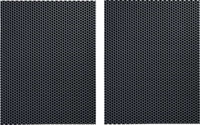 Набор ковриков для сушки посуды Alicosta Классик 30x40 / 300*400_3/5_UNI (2шт, EVA соты/серый)