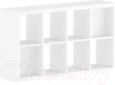 Стеллаж Eligard EL4 / СП04 (белый мат)