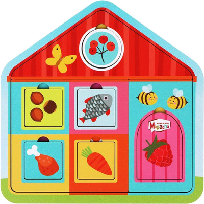 Сортер Mapacha Вкладыш. Домик со зверятами / 962123