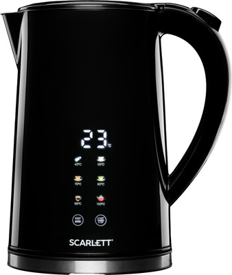 Электрочайник Scarlett SC-EK21S66 (черный)