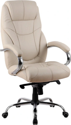 Кресло офисное King Style SHL-9-1 Tonpo PU Chrome (кремовый)