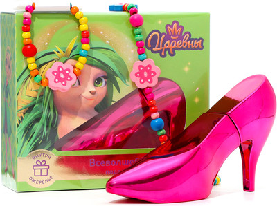 Подарочный набор Царевны Всеволшебный день. Туалетная вода и волшебное ожерелье (50мл)