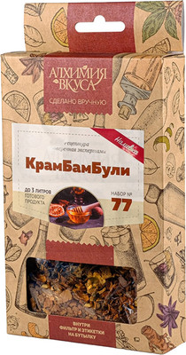 Набор для приготовления настоек Алхимия вкуса № 77 Крамбамбули (23г)