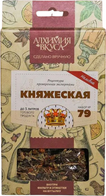Набор для приготовления настоек Алхимия вкуса № 79 Княжеская (50г)