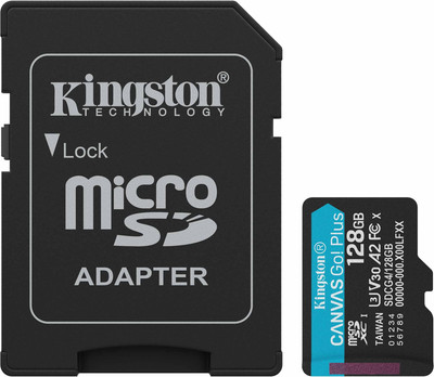Карта памяти Kingston Canvas Go! Plus MicroSDXC 128GB SDCG4/128GB