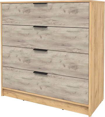 Комод Интерлиния Концепт КТ-К100 (дуб серый/дуб золотой)