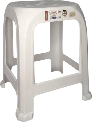 Табурет пластиковый Русспласт Симпатия РП-311бел (белый)