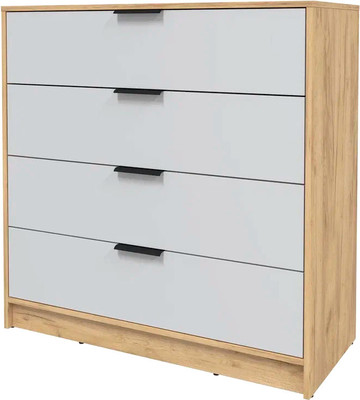 Комод Интерлиния Концепт КТ-К100 (серый/дуб золотой)