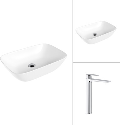 Умывальник со смесителем Lauter 21454 + Reef 21CK8678C