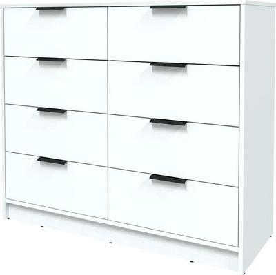 Комод Интерлиния Концепт КТ-К117 (белый платинум/белый платинум)