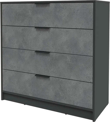 Комод Интерлиния Концепт КТ-К100 (бетон портленд/антрацит)