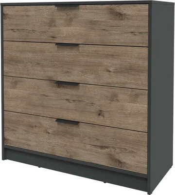 Комод Интерлиния Концепт КТ-К100 (дуб веллингтон/антрацит)