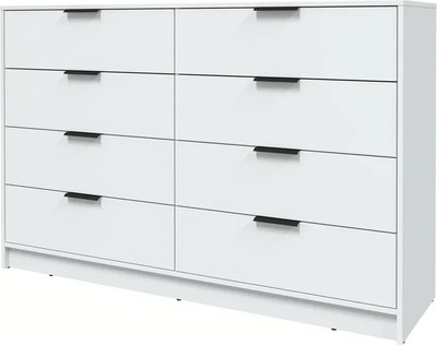 Комод Интерлиния Концепт КТ-К157 (белый платинум/белый платинум)