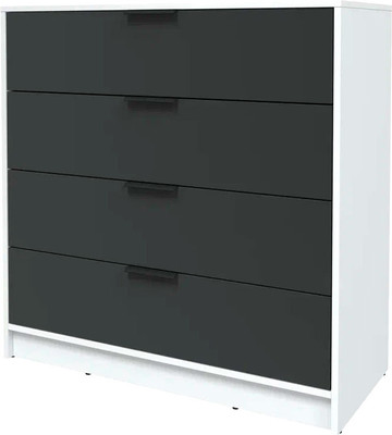 Комод Интерлиния Концепт КТ-К100 (антрацит/белый платинум)