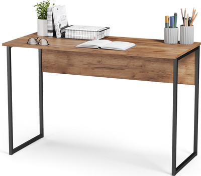 Письменный стол Soma СПМ-5 Metal 110x50 (дуб крафт золотой/черный)
