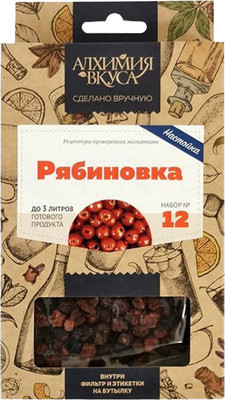 Набор для приготовления настоек Алхимия вкуса № 12 Рябиновка (65г)