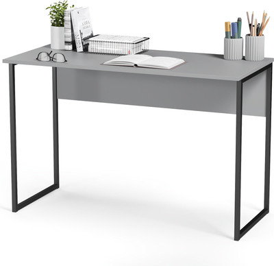 Письменный стол Soma СПМ-5 Metal 110x50 (серый/черный)