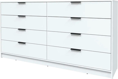 Комод Интерлиния Концепт КТ-К197 (белый платинум/белый платинум)
