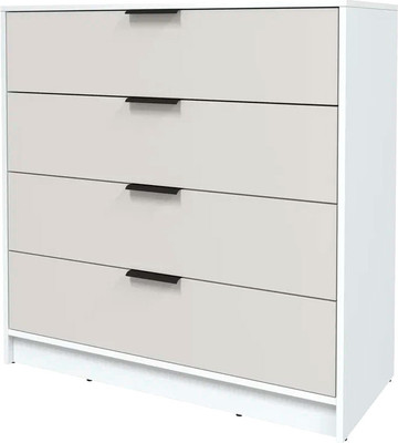 Комод Интерлиния Концепт КТ-К100 (персидский жемчуг/белый платинум)