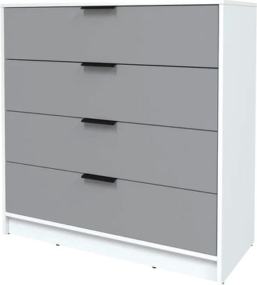 Комод Интерлиния Концепт КТ-К100 (серебро/белый платинум)