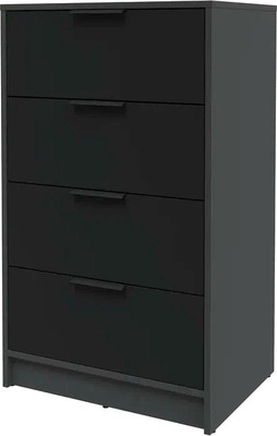 Комод Интерлиния Концепт КТ-К60 (черный/антрацит)