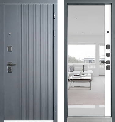 Входная дверь Промет Ультима (86x205, правая, зеркало)