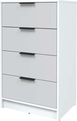 Комод Интерлиния Концепт КТ-К60 (серый/белый платинум)