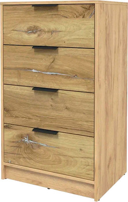 Комод Интерлиния Концепт КТ-К60 (дуб нокс/дуб золотой)