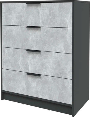 Комод Интерлиния Концепт КТ-К80 (бетон/антрацит)